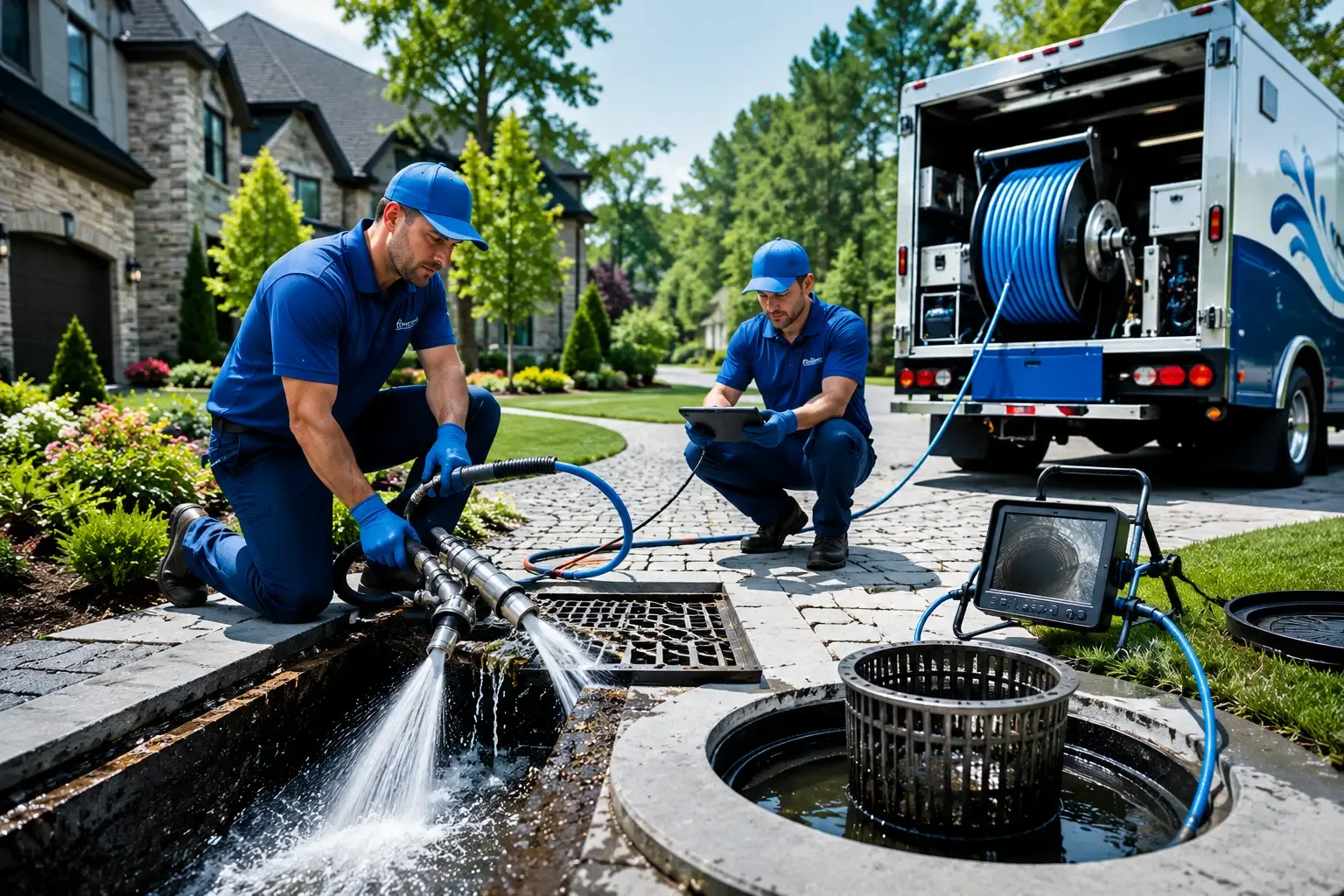Local outdoor drain cleaning professionals in Wilson, OK